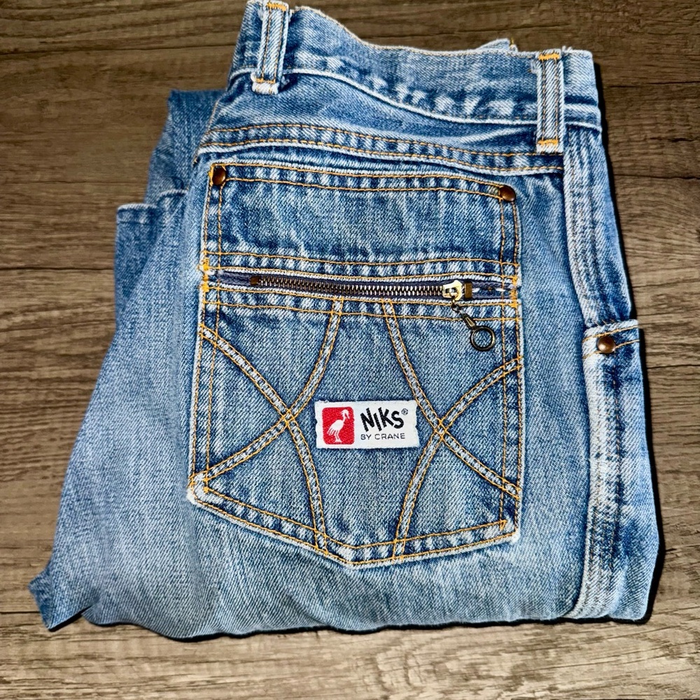 Vintage Niks by Crane High-Waist Denim Jeans